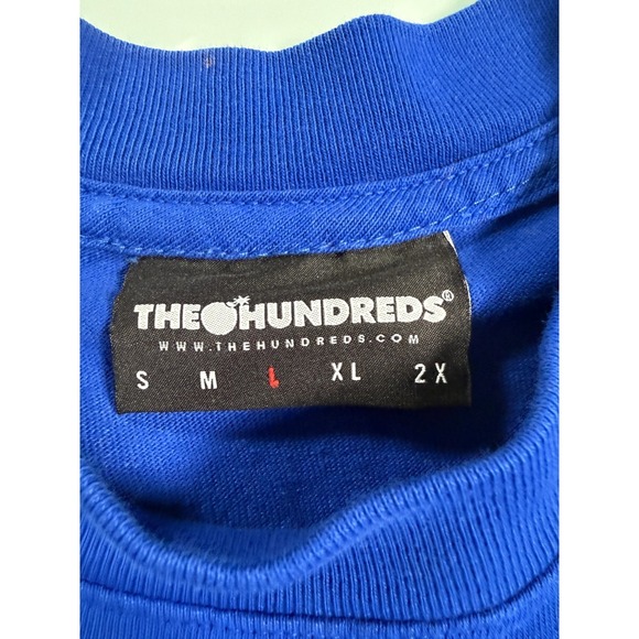 The Hundreds Adam Bomb T-Shirt Men's L Blue Graphic Short Sleeve Casual - Picture 3 of 8